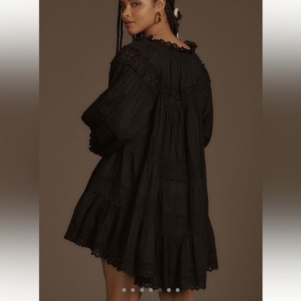 Maeve by Anthropologie long sleeve lace mini dress! XS new with tags! - Picture 3 of 4